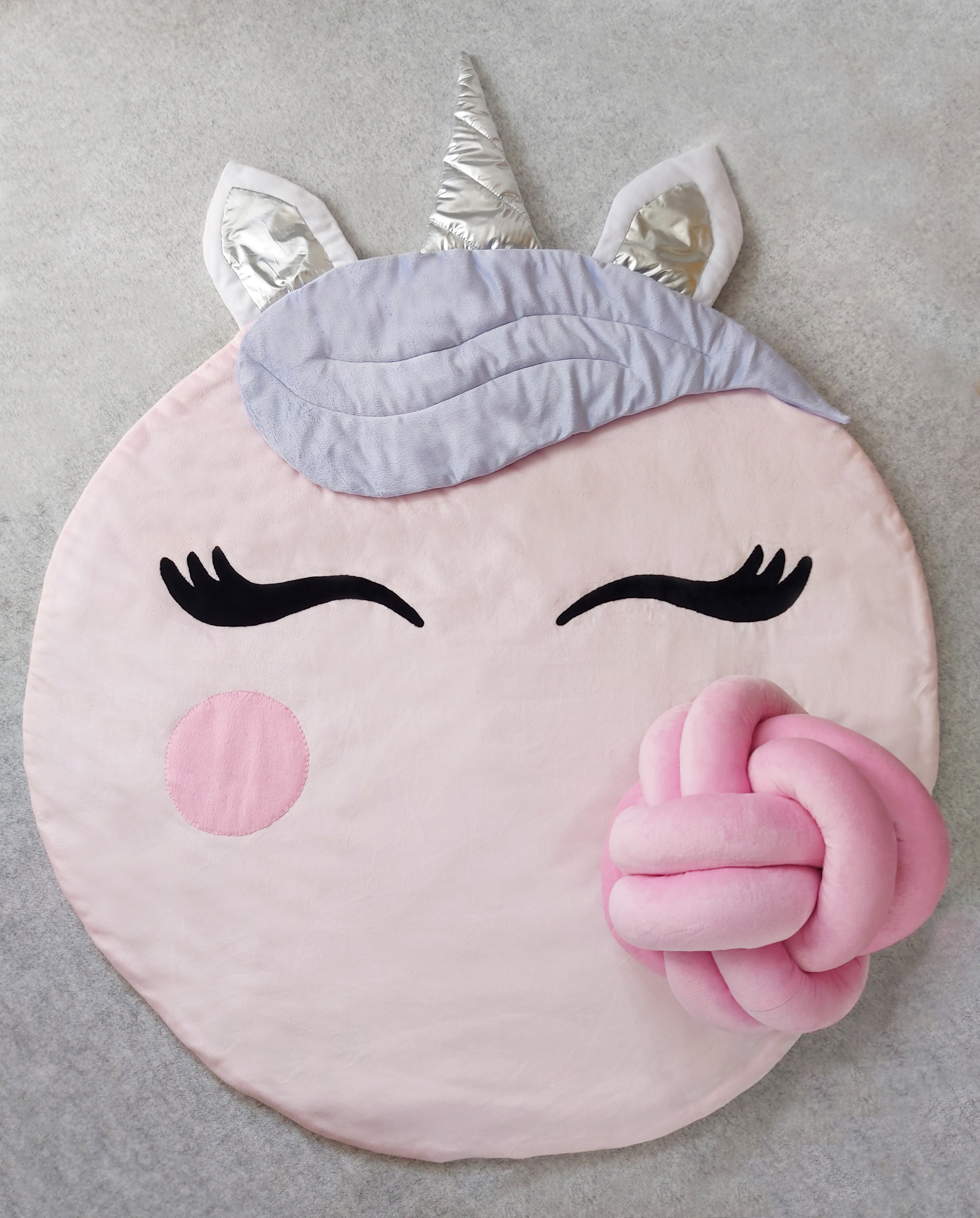 قالیچه اتاق کودک تک شاخ unicorn rug