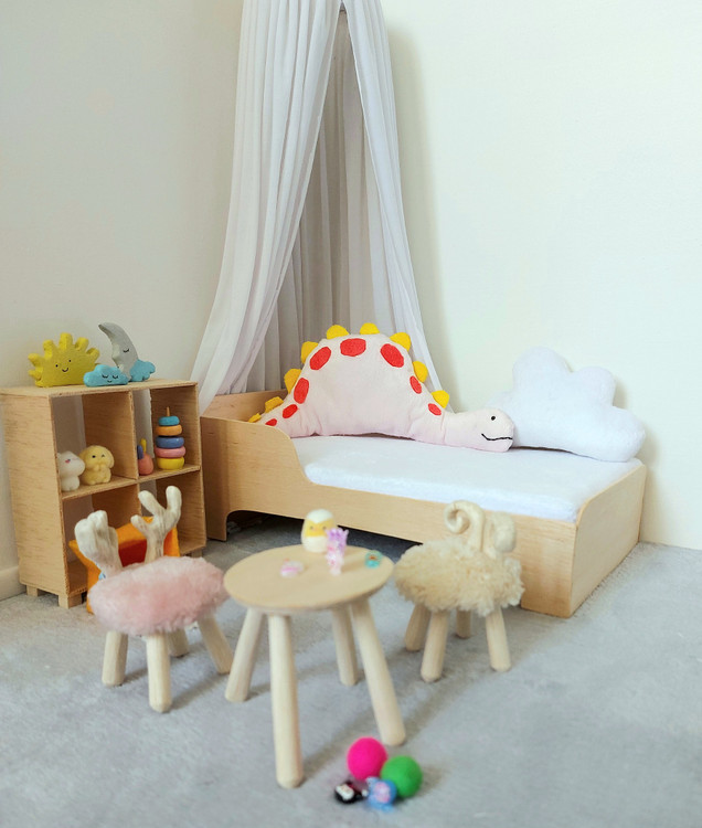 گارد محافظ تخت نوزاد مدل Dinosaur بامپر دایناسوری صورتی