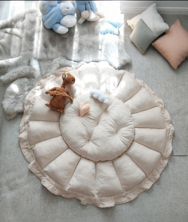 تشک حفاظدار گرد برای جلوگیری از حرکت کودک هنگام بازی