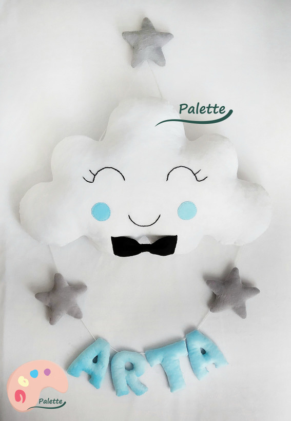 خرید اکسسوری دکوراتیو اتاق کودک plush cloud