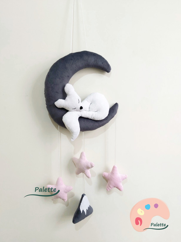 خرید آویز فانتزی تخت کودک fox crib mobile