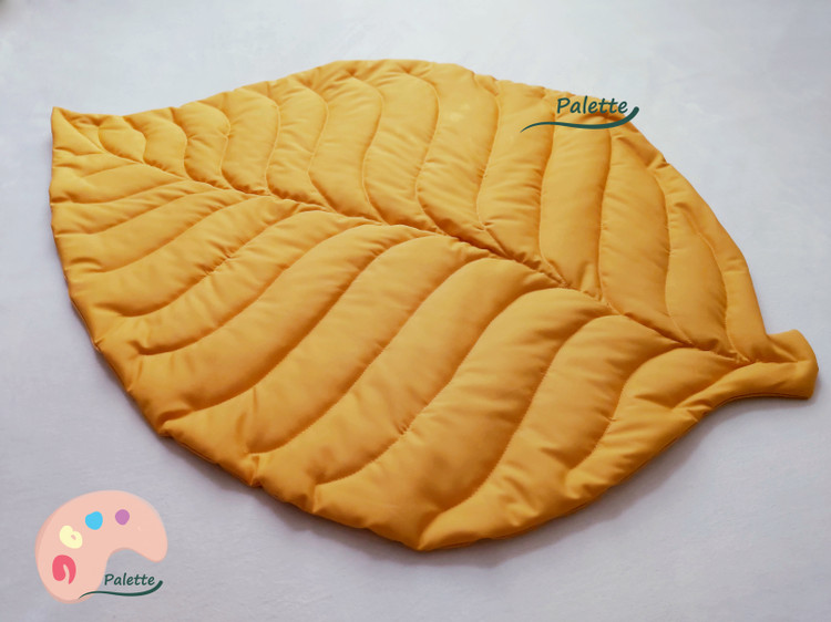 خرید تشک بازی کودک مدل برگ leaf rug