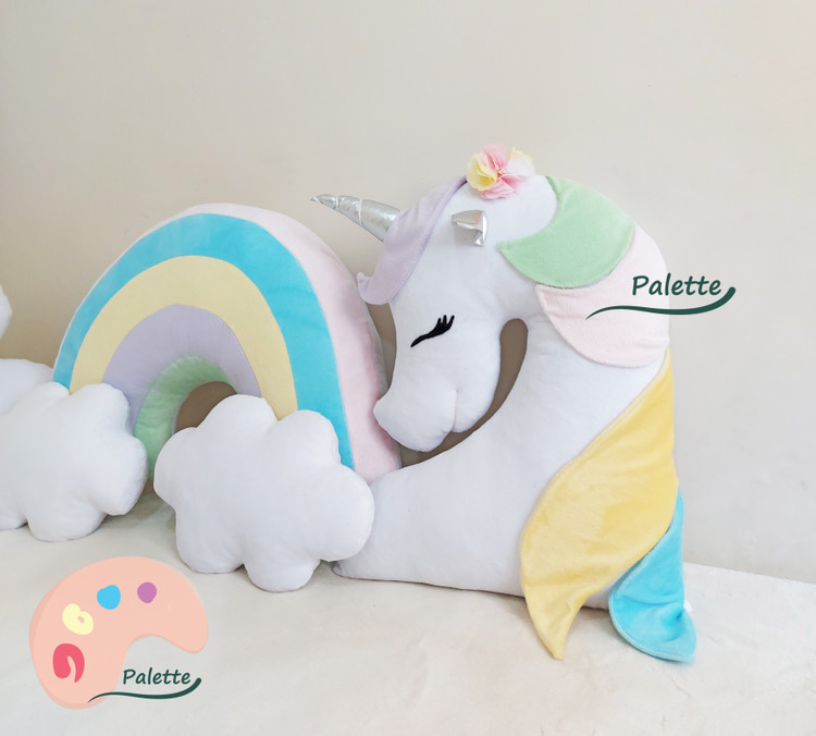 ست خواب یونیکورن unicron baby bed cushion