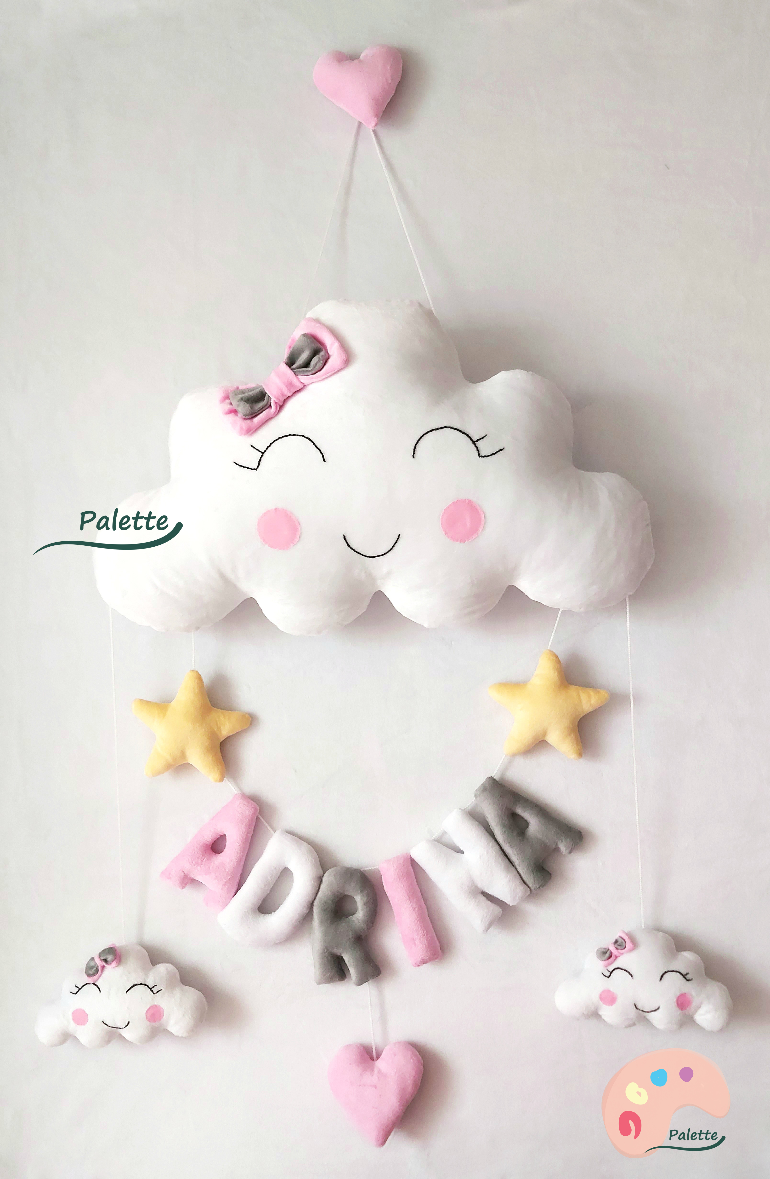آویز اسم دکوراتیو baby's name